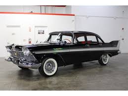 Image result for Jet Black 1958 Plymouth