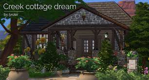 In the sims 4 that makes it easier for you to install and use mods. Mod The Sims Creek Cottage Dream No Cc Sims 4 Cottage Cottage Sims House