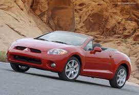 A convertible body style was added during the 1996 model year. Mitsubishi Eclipse Spyder Spezifikationen Fotos 2006 2007 2008 2009 Autoevolution In Deutscher Sprache