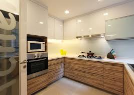 Condo At Bukit Timah White And Woody Kitchen Designed By Habitat One Lookbox Living Kitchen Colors Home Deco Kitchen