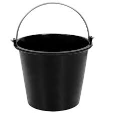 The quantity that a pail contains a pail of water. China Durable Construction Tools 14l Heavy Duty Rubber Pails Buckets China Rubber Bucket And Rubber Pail Price