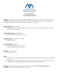 Meeting Minutes Date: March 27, 2013