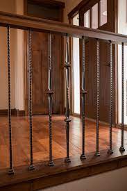 Handrail 4 step, handrails for outdoors fits 1 to 4 steps, mattle wrought iron handrail stair rail with installation kit hand rails for outdoor steps,black. Stair Systems Minnesota Bayer Built Woodworks Wrought Iron Stair Railing Wrought Iron Stairs Iron Stair Railing