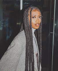 Pin On Black Beauty In 2020 Black Girl Braided Hairstyles Braided Hairstyles Curly Hair Styles