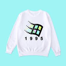 1995 Window Vapor Wave Jumper Vaporwave Clothing Vaporwave Fashion Sweatshirts Aesthetic shirts, hats, sweatshirts, shoes, hoodies and many more. vaporwave clothing vaporwave fashion