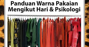 Am d g menghitung hari. Panduan Warna Pakaian Mengikut Hari Mengikut Psikologi Blog Sihatimerahjambu