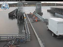 The ferry is operated by the skagit county public works department's ferry division. Guemes Ferry Cam Geuemes Ferry Terminal Cam Ferry Island Anacortes
