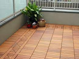 Items that protect you from the elements will make staying outside more comfortable. Terrace And Balcony Wood Tiles Ideas And Other Floor Coverings Interior Design Ideas Avso Org