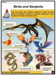 ¡radio colo colo on line! Mythical Creatures Facts Worksheets Origins For Kids