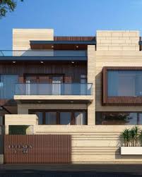 Residence At Jaipur Innovation Inc Archello In 2020 Facade House Architecture House House Front Design