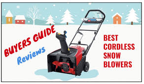 Check spelling or type a new query. The 5 Best Cordless Snow Blowers Reviews And Buying Guide
