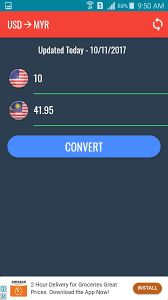 Convert 95 usd to myr using live foreign currency exchange rates. Usd To Myr For Android Apk Download
