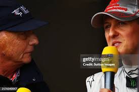 87 Niki Lauda;Michael Schumacher Photos & High Res Pictures