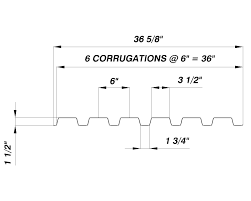 Corrugated Metals Products B Deck Roofing And Siding