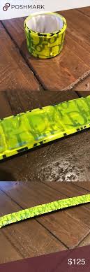 Black And Tan Green Bay Closing Authentic Vintage Dior Slap Bracelet Vintage Dior Slap Bracelets Dior Jewelry Bracelets