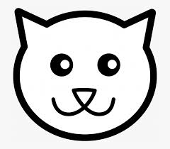The first thing every child learns with 'c' is a cat. Cat Face Coloring Page Murderthestout Cat Face Drawing Easy Hd Png Download Kindpng