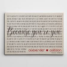 Here are the 23 best first anniversary gift for wife that will make your wife fall head over heels for you. Your Own Words First Dance Lyrcis Wall Art Anniversary Gift For Him Or Her Canvas Personalized Wedding Gift Lyrics First Dance Song Present Wife Unique Guestbooks Home Decor Brilliantpala Org