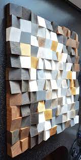 Geometric Wood Wall Art Reclaimed Wood Art Mosaic Wood Art Etsy Reclaimed Wood Art Geometric Wall Art Wood Wall Art