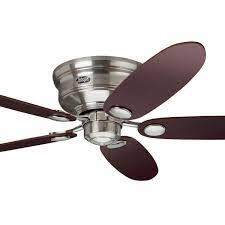 4.6 out of 5 stars. Hunter Low Profile Iii Ceiling Fan Brushed Nickel 52 Universal Fans