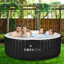 Whether you are looking for a whirlpool, swirlpool™, or soaking bath experience or are in search of the perfect freestanding tub. Cosyspa Inflatable Hot Tub Spa Outdoor Bubble Jacuzzi 2 6 Person Capacity Hot Tub 4 Person Quick Heating Comfort Set Garden Outdoors Hot Tubs