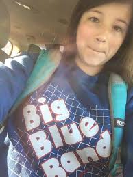 My cup and sassy pants are an homage to Oklahoma where I went to grade  school and junior high in Enid. I'm glad I got to be a small town girl  during