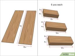 Drill, saw, level, stud finder (if your garage or. 3 Ways To Build Garage Shelving Wikihow