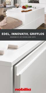 Grifflose Kuchenplanung Mit Nobilia In 2020 Kuchen Design Kuchen Planung Griffe Kuche