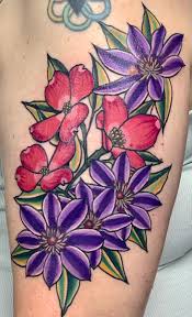 Such body parts as ankles, above is a black and white tattoo of a jasmine flower plant, one on the forearm, and the other above the ankles. Steel And Ink Tattoo Studio Steelandink Twitter