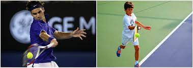 Roger federer spends time with children by making them play tennis with other swiss kids roger federer accompanied his kids and wife mirka to the advanced tennis camp in switzerland, the picture of which was posted on the camp's facebook page. 5 Signs Your Child Could Be The Next Roger Federer