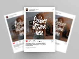 Find & download free graphic resources for instagram mockup. Instagram 2019 Post Mockup Mockup Love