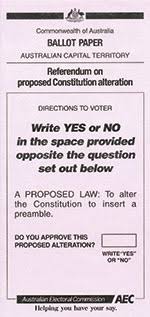 1999 Referendum Report And Statistics Australian Electoral Commission