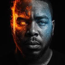 Artistic representation of me in a hypomanic and depressive episode