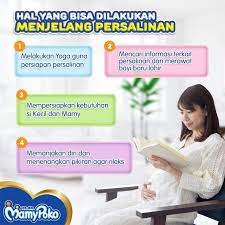 Calon ibu dan ayah perlu menyiapkan mental, juga perlengkapan bayi baru lahir dengan lengkap sesuai tentu saja dengan membuat daftar perlengkapan bayi yang perlu dibeli sebelum persalinan. Hal Yang Bisa Dilakukan Menjelang Persalinan Mamypoko Indonesia