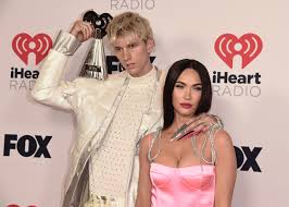 What is megan fox's net worth? Machine Gun Kelly Megan Fox Doja Cat Twenty One Pilots Megan Thee Stallion Elton John Spotted In Iheartradio Awards Press Room
