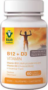 Vitamin B12 D3 60 Lozenges Raab Vitalfood Vitalabo Online Shop Europe