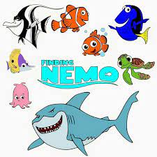 Pin By M S On Svg Files Disney Finding Nemo Disney Scrapbook Disney Silhouette