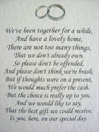 20 Wedding Poems Asking For Money Gifts Not Presents Ref No 10 Wedding Poems Wedding Gift Money Wedding Gift Poem
