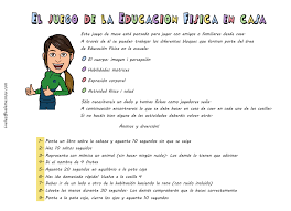 El Juego De La Educacion Fisica En Casa 2 Educacion Fisica Actividades Educacion Fisica Educacion Fisica En Primaria
