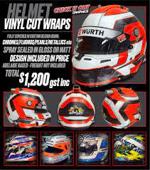 Decal available in your choice of size and color. Check It Out Graphics 2021 Pricing Option For Vinyl Cut Wrapped Helmets A Great Option That Gives A Cool Look At A Price Typically Much Lower Than A Painted Helmet This
