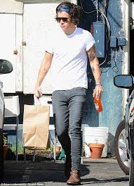 Keep it capital every time the rumour mill strikes about a new harry styles tattoo as we'll bring. One Direction S Harry Styles Unveils Graphic New Heart Tattoo On His Bicep As He Shops In La Daily Mail Online