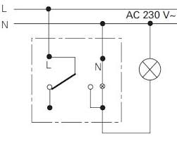 Gira 011600 Kontrollschalter Mit Glimmlampe Aus Wechsel Schalter Taster