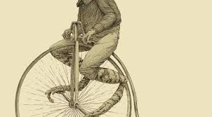 North america's largest manufacturer of bicycle trailers electric stoller bike test report republished from ebikes internationaltest report: Frog On Bike Print 8x10 Old Time Bicycle Art By Art At Repinned Net