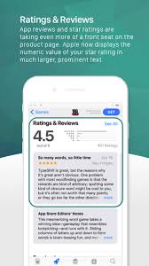 Ratings Reviews App Reviews And Star Ratings Are Taking Even More Of A Front Seat On The Product Page Apple Now Displays The App App Marketing App Reviews