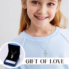 Buy KesaPlan 925 Sterling Silver Guardian Angel Pendant Necklace for Girls  Women Heart Crystal Silver Necklace for Gift, Crystals from Swarovski, Gift  for Daughter/Wife/Girlfriend at Amazon.in