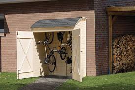 Fahrrad Und Mehrzweckbox Holzhauser Garten Geratehauser Gartenbau Technik Coop Bau Hobby Schuppen Ideen Holzhaus Garten Fahrradgarage