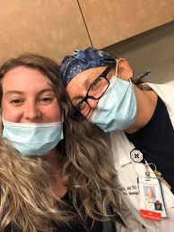 I guess this is what success looks like 2 nights in a row with a well  fitted mask, a stretch hair band and pony tail!