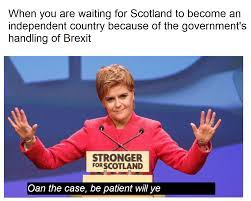 The best sturgeon memes and images of july 2021. Waiting For Indyref2 Nicola Sturgeon Saves The Day Calm Doon Am Oan It Know Your Meme