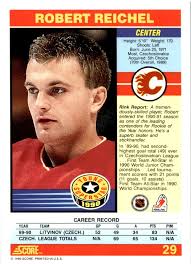 1990-91 Score Young Superstars Robert Reichel Calgary Flames #29