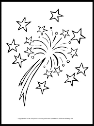 Explosives originating in ancient china, are used in large celebrations such as the new year, where impressive light shows are offered. Free Festive Fireworks Coloring Page Free Homeschool Deals C