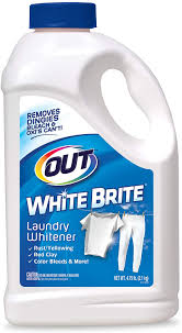 Check spelling or type a new query. Amazon Com Out White Brite Laundry Whitener Removes Red Clay Perfect For Cleaning White Baseball Pants Sheets Towels Safer Than Bleach Cleaner Brighter Fresher Laundry 4 Pound 12 Ounce Home Kitchen